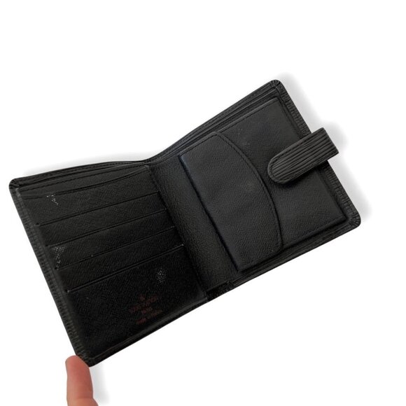 Louis Vuitton black Epi wallet - Picture 3 of 8